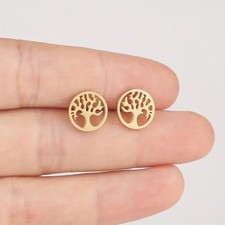 Tree of Life Ears Stud Earring