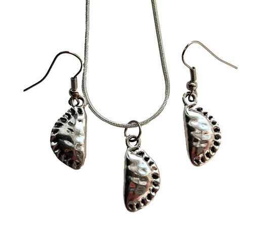 Cornish pasty silver plated - pasty,