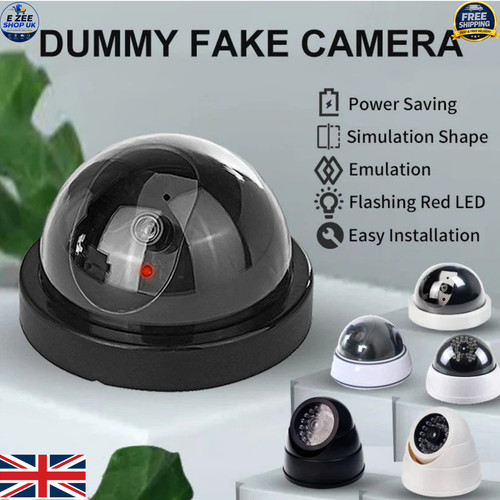 Dummy dome cctv security - 1/2, x