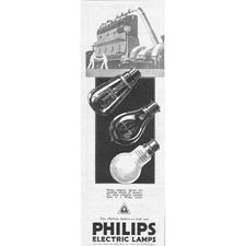 PHILIPS Electric Lamps Vintage