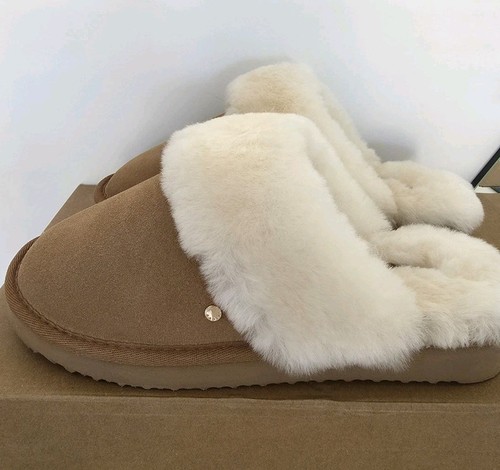 Radley maple lane tan slippers - maple,