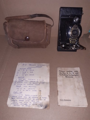 Kodak folding autographic - kodak,