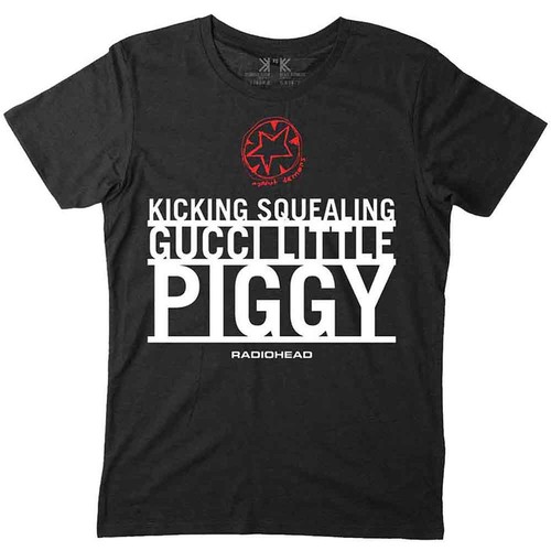 Radiohead piggy band logo - radiohead,
