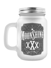 Mason Jar Moonshine Frosted