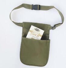 Double Pocket shotgun shooting Cartridge Pouch WITH 54" BELT  choose blue/green 