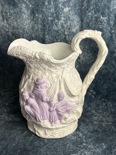 Antique samuel alcock parian - alcock,