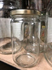 50 X Various Sizes Jam Preserve Jars Small Big Assorted With Lids