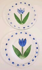 Kosta Boda Handpainted Blue