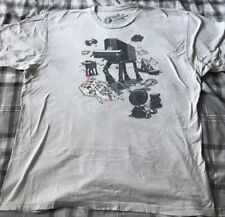 Rare Star Wars T-Shirt: Console Wars (2XL, Gray) Pre-Owned, Ex. Cond. !!!