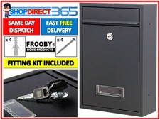 BLACK LARGE LETTER BOX MAIL