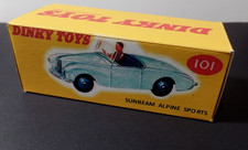 Dinky Toys #101 Sunbeam Alpine