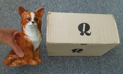 Quail pottery chihuahua dog - quail,
