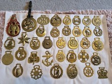 #vintage Horse Brass Bundle X36  Exellent Condition From  pet  smoke Free home