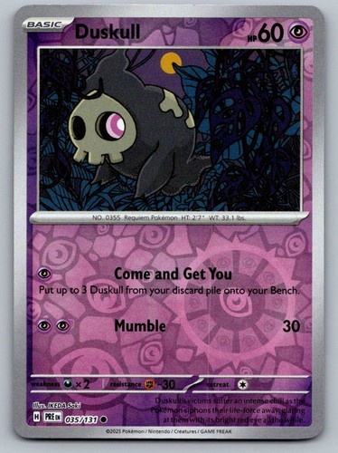 Duskull 035 131 common - duskull,