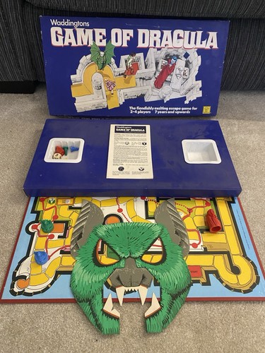 Vintage game dracula - vintage,