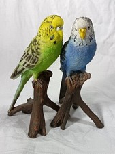 Realistic Budgerigar Pair