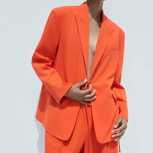 Zara orange oversized - orange,