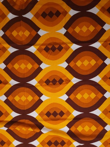 Vintage fabric curtains - vintage,