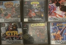 crash bandicoot ps1 Games