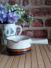 DENBY IRONSTONE, SAUCE BOAT, 'POTTERS WHEEL' GOOD CONDITION, 1960'S