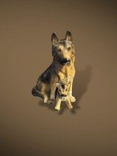 German Shepard Dog & Puppy