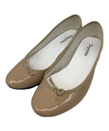 Repetto enamel pumps beige - repetto,