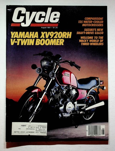 1981 august cycle motorcycle - 1981,