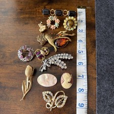 10 x Brooches - All Ages and