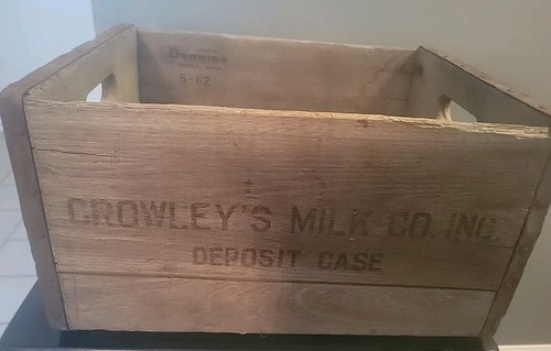 Vintage crowley wooden metal - vintage, wooden/metal