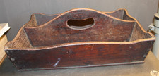 A 19th CENTURY CANTED SIDE
