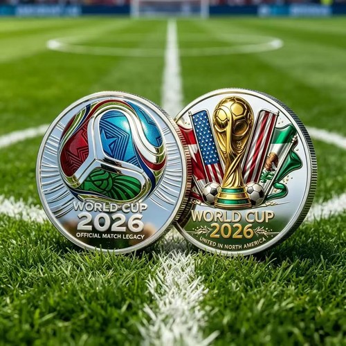 4pcs 2026 world cup - cup, memorial