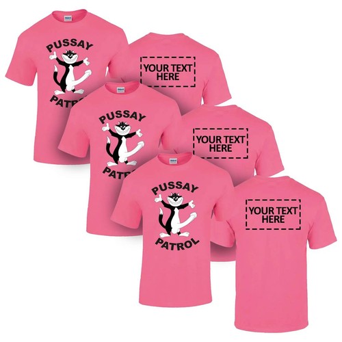 Custom pussay patrol - custom, t-shirt
