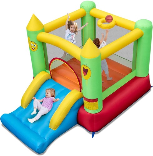 Costway kids bouncy castle - costway,