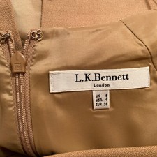 L K BENNETT SIZE 8 Camel