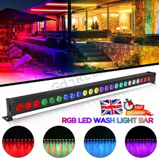 120W RGB 24 LED DMX Wall Washer Light Bar DMX Party Disco DJ Stage Lighting Show