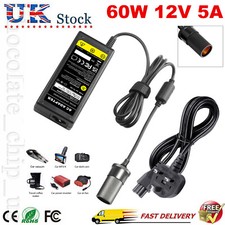 240V Mains Plug to 12V Socket