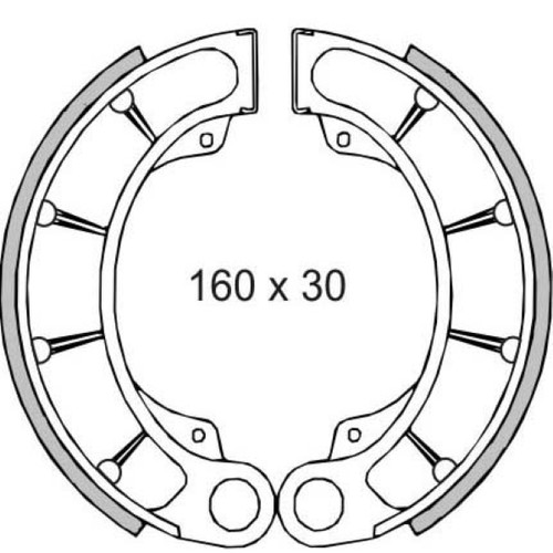 Rear brake pads - rear,