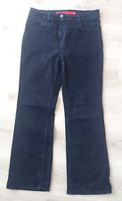 PER UNA SIZE 12 REG, ROMA FIT BLUE/BLACK STRETCH JEANS