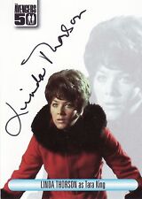 The Avengers 50th Anniversary Linda Thorson AV4 Auto Card
