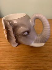 Vintage  Elephant Shaving Mug