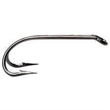 Partridge Of Redditch Hooks Nordic Down Eye Fly Double Black Nickel Hook 10 pcs