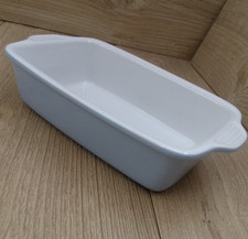 Berndes Blue White Rectangular Oven Lasagne Dish Roaster 24 x 15 x 6cm Lugs