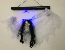 Rare Halloween Donna The Dead Floating Ghost. Light Up Animatronic with Sound