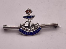 Royal Navy Sweetheart Brooch