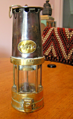 Miner lamp handsome rare - lamp.,