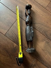 Vintage African carved wooden