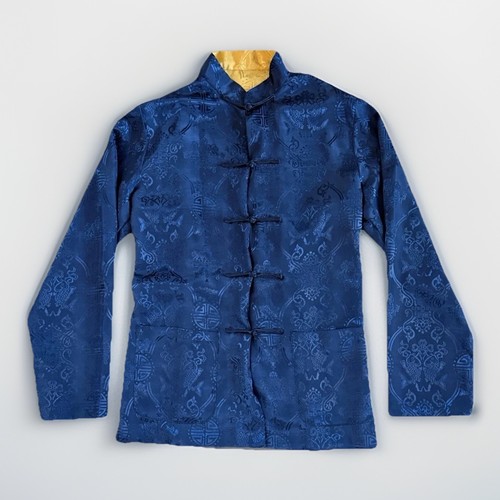 Men blue chinese tang - blue,