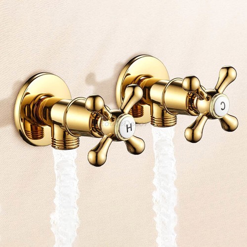Polished gold wall angle - polished,