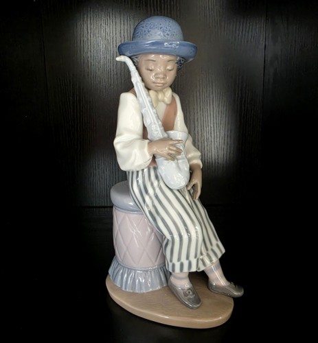 Lladro figurine jazz - lladro, sax