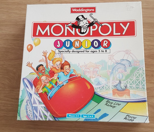 Monopoly junior waddingtons - monopoly,